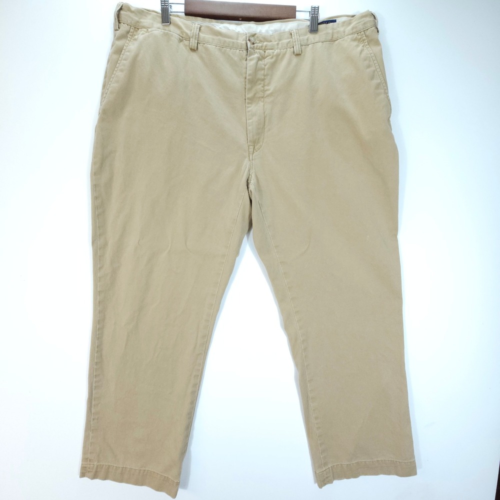 Polo Ralph Lauren‎ Chino Pants Mens 44x30 Tan Classic Fit Cotton Streetwear